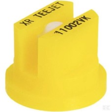 Форсунка плоская веерная XR 110° 02, желтая, керамическая, TeeJet