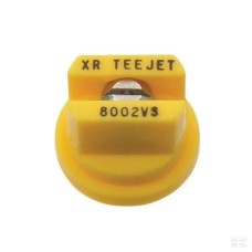 Форсунка плоская веерная XR 80° 02, желтая, нерж. сталь, TeeJet