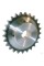 Звездочка одинарная 14 зубцов 3/4" цепь 12 B-1 Ø отв. 40 мм GermanParts SE341440