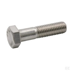 Болт с шестигранной головкой UNC 3/8"x1 1/2" DIN931, оцинкованная сталь, 8.8, GermanParts