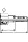 Пресс-фитинг DN06 M14 DKOL PGLO614