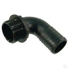 Патрубок для подключения шланга 90°- 40 мм 11/2"AG