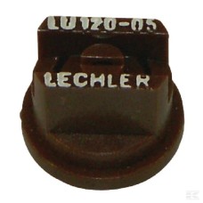 Форсунка плоская веерная LU 120° 05, коричневая, пластиковая, Lechler